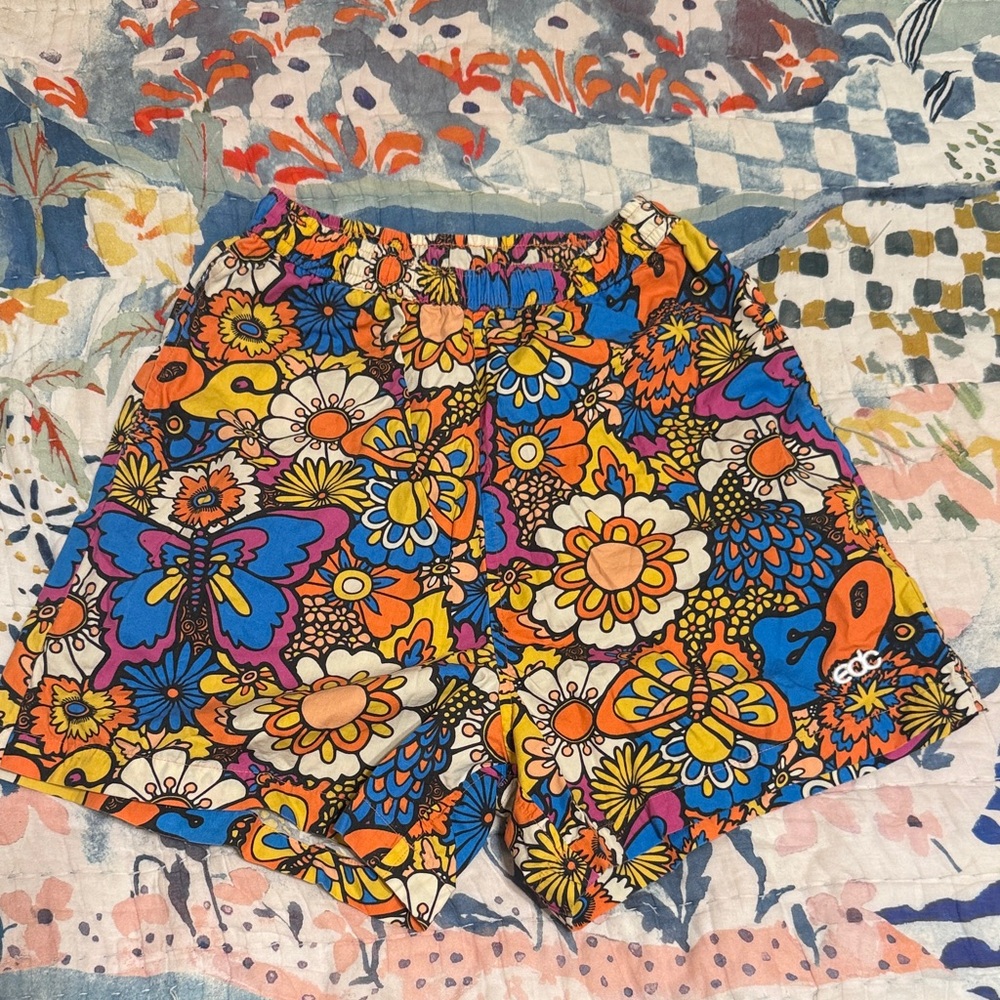 Insomniac EDC Floral Athletic Shorts